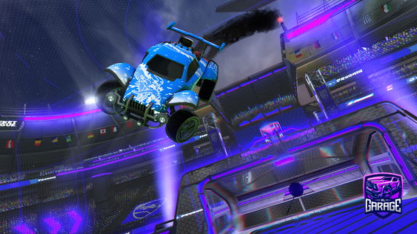 A Rocket League car design from Goldenshot9508