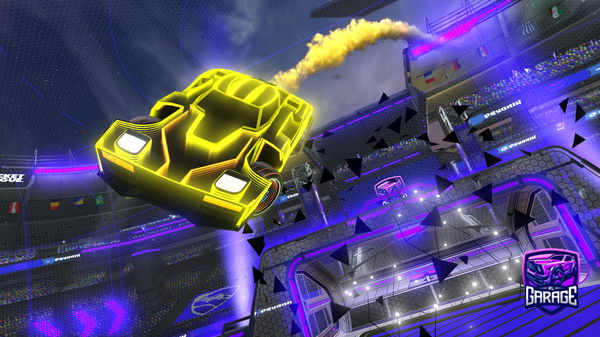 A Rocket League car design from DRACHENTRAX