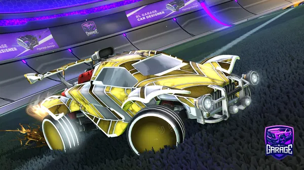 A Rocket League car design from Sango_Tango123
