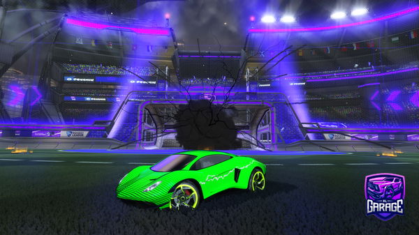 A Rocket League car design from SVA13