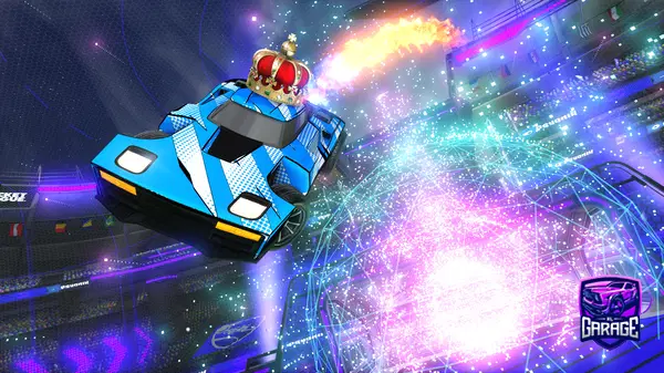 A Rocket League car design from NexxR3