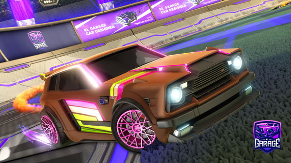 A Rocket League car design from mantrall