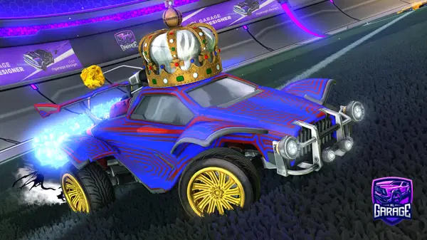 A Rocket League car design from Abdu501