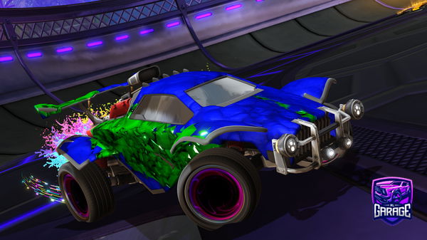 A Rocket League car design from FloGrown352