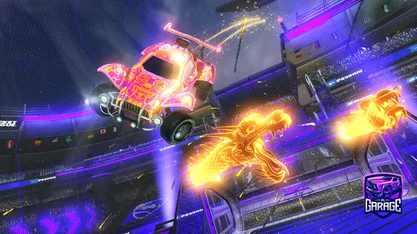 A Rocket League car design from hughezyyyy