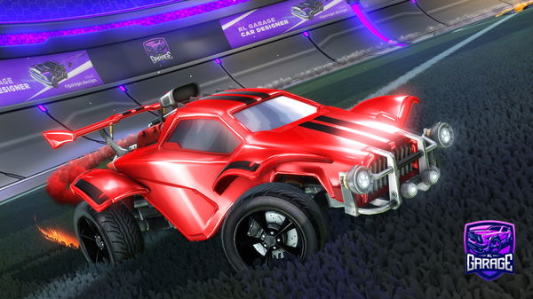 A Rocket League car design from sadsack443