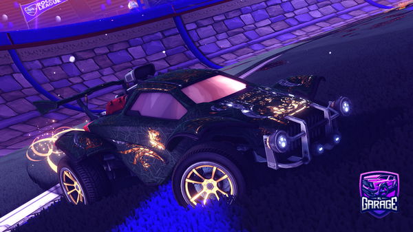 A Rocket League car design from WallabyWill