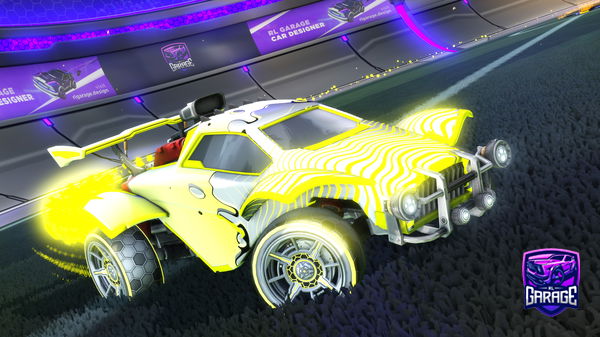 A Rocket League car design from XxDudov123xX