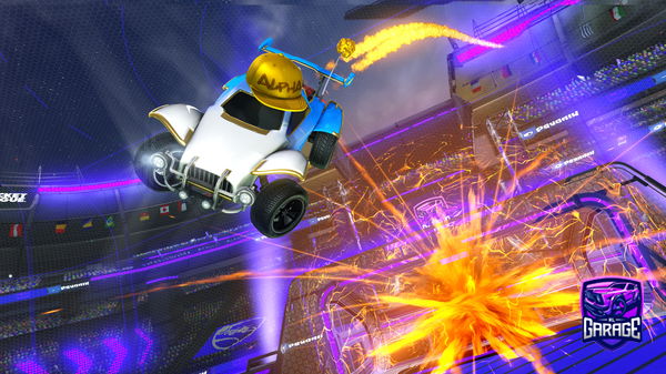 A Rocket League car design from Raptors_91