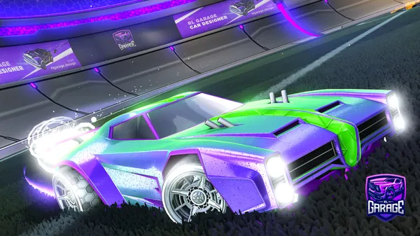 A Rocket League car design from NoodlezOG