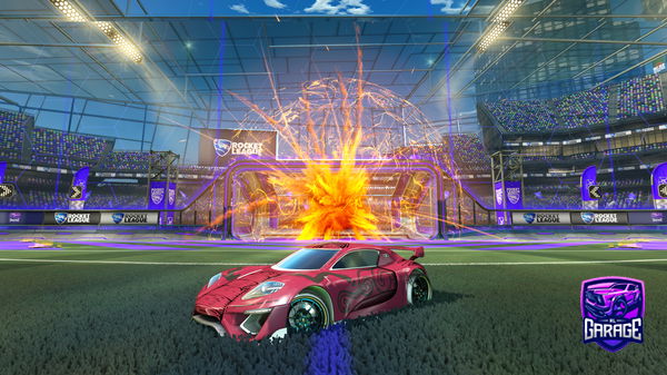 A Rocket League car design from TheGrapeBambeano
