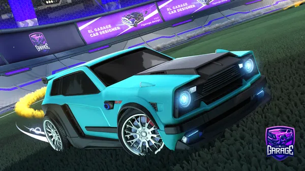 A Rocket League car design from Ascetik