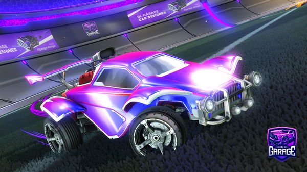 A Rocket League car design from T-Skip