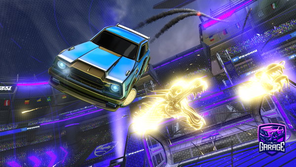 A Rocket League car design from zaidnash