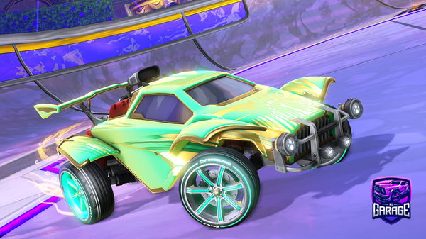 A Rocket League car design from frick_my_tm8