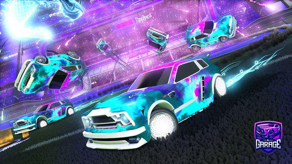 A Rocket League car design from parrot-_-482