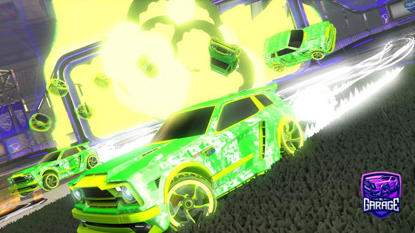 A Rocket League car design from soso91