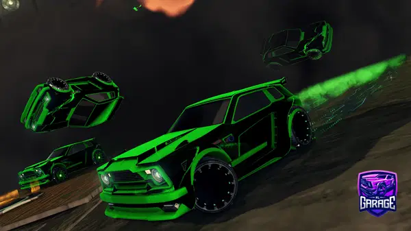 A Rocket League car design from GrandBass