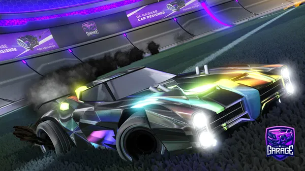 A Rocket League car design from Jaydee1aye