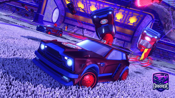 A Rocket League car design from CommanderWolfPGH