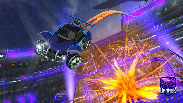 A Rocket League car design from rrtb505050