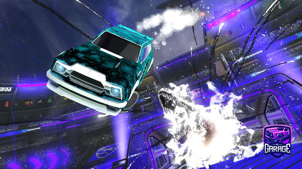 A Rocket League car design from DinosaurDude11