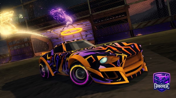 A Rocket League car design from bendyrhino