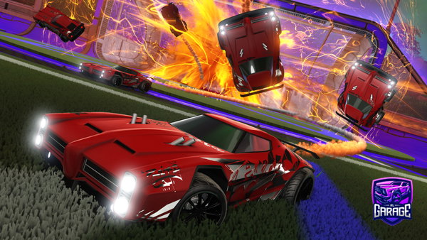 A Rocket League car design from FR0STY2508