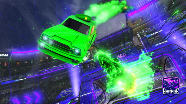 A Rocket League car design from -ShempanzeSaratovskaya-