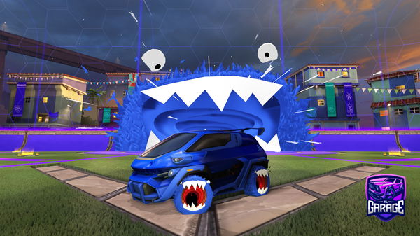 A Rocket League car design from supeNoah