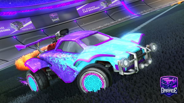 A Rocket League car design from _DeXXta__O