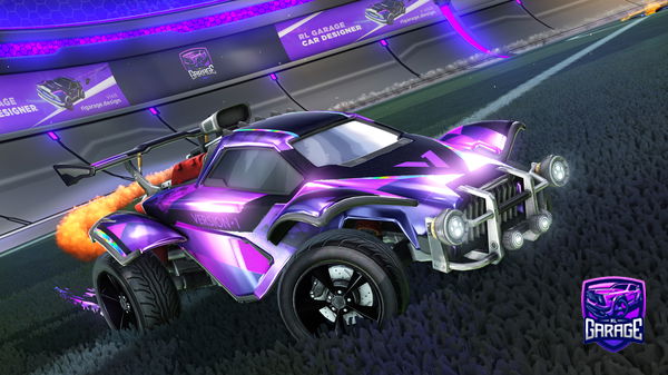 A Rocket League car design from DashPlayz-_-