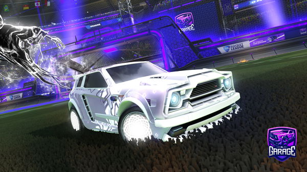 A Rocket League car design from hollow22