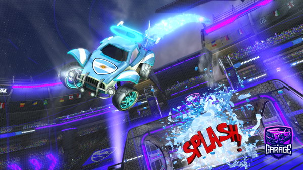 A Rocket League car design from LionDeniz