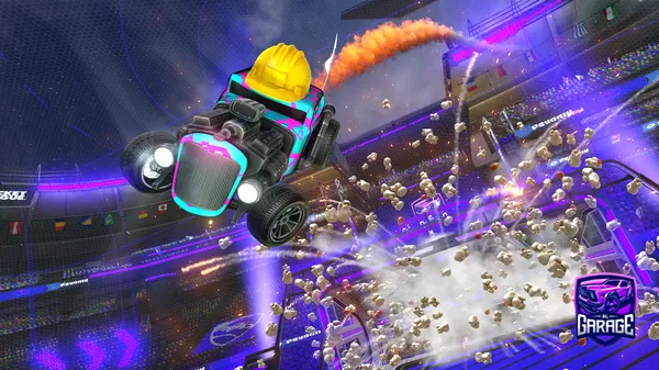 A Rocket League car design from ShdwPulse