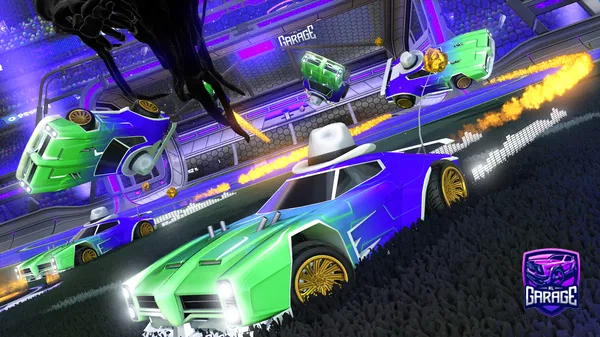 A Rocket League car design from Colipi86