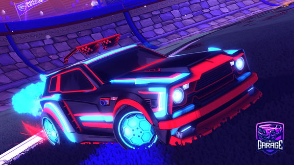A Rocket League car design from zeppildog3000