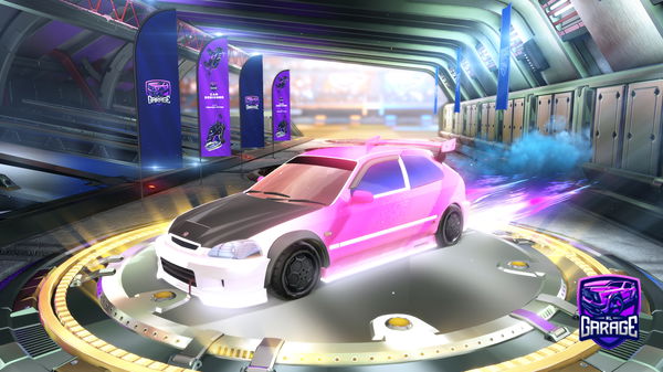 A Rocket League car design from Dxv1