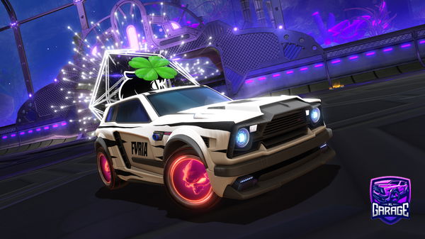 A Rocket League car design from kv1confia
