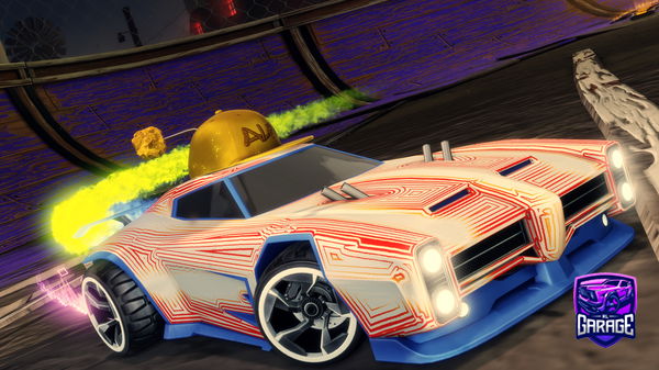 A Rocket League car design from Not_ianto