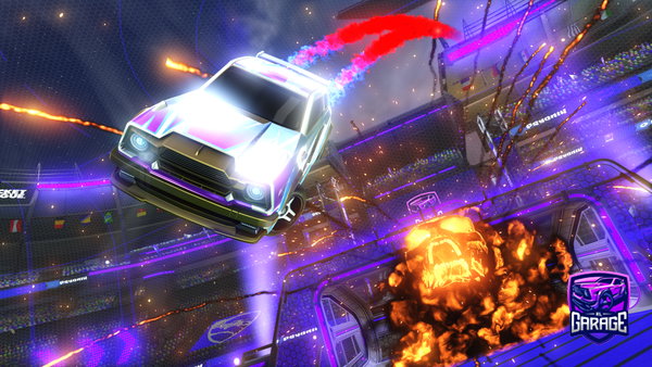 A Rocket League car design from Edgardany13