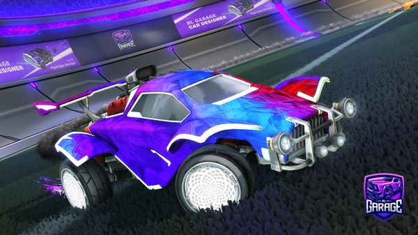 A Rocket League car design from Simplynull