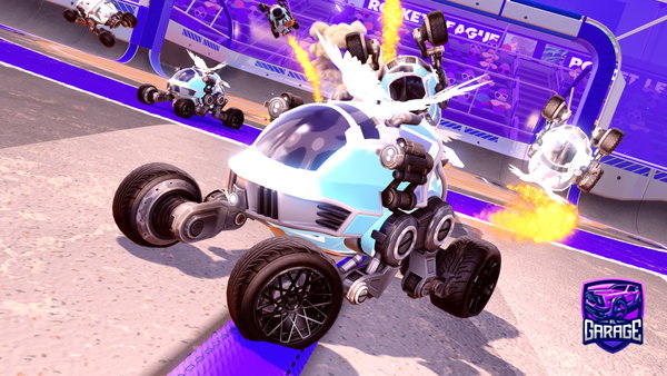 A Rocket League car design from FlaHk0