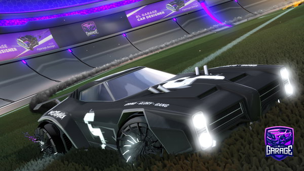 A Rocket League car design from sscdtho