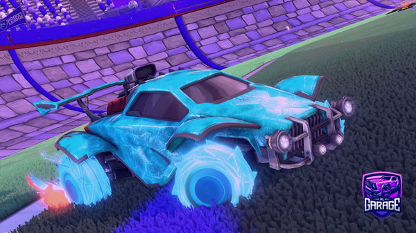 A Rocket League car design from AxolotlBlock