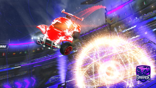 A Rocket League car design from joemamasgottradesforu