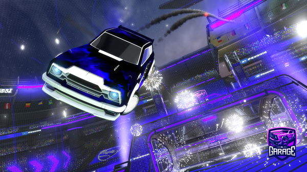 A Rocket League car design from Abullah