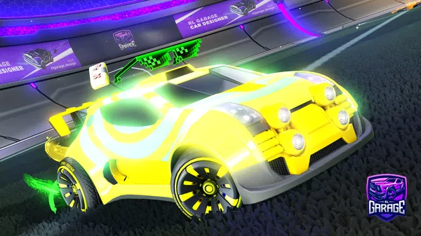 A Rocket League car design from BladerKev