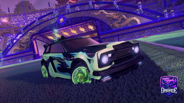 A Rocket League car design from DaniloDerAlbino