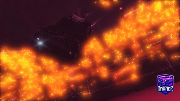 A Rocket League car design from TVVoVEr